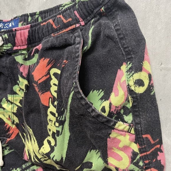 Vintage Arizona Jean Co Board Shorts Flex Deck Size M Drawstring Swim 4-Pocket - Picture 3 of 10